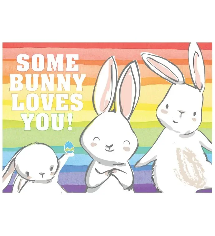 Tins With Pop® 3.5 Gallon Some Bunny Loves You Rainbow 3 Flavor