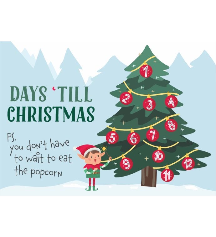 Tins With Pop&reg; Days 'Till Christmas Elf & Tree  3 Flavor