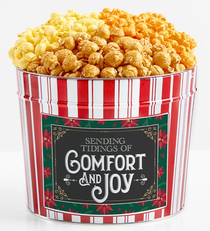 Tins With Pop&amp;reg; Sending Tidings of Comfort and Joy 3 Flavor