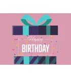 Floral Packed With Pop® Happy Birthday Gift