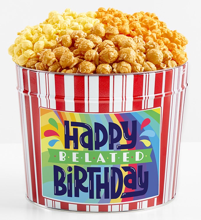 Tins With Pop® Happy Belated Birthday