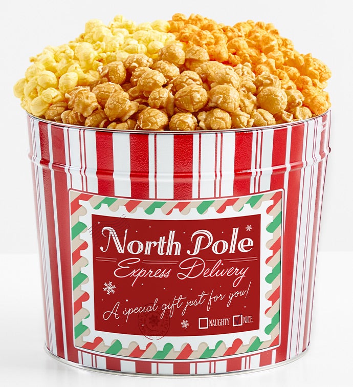 Tins With Pop® North Pole Express Delivery