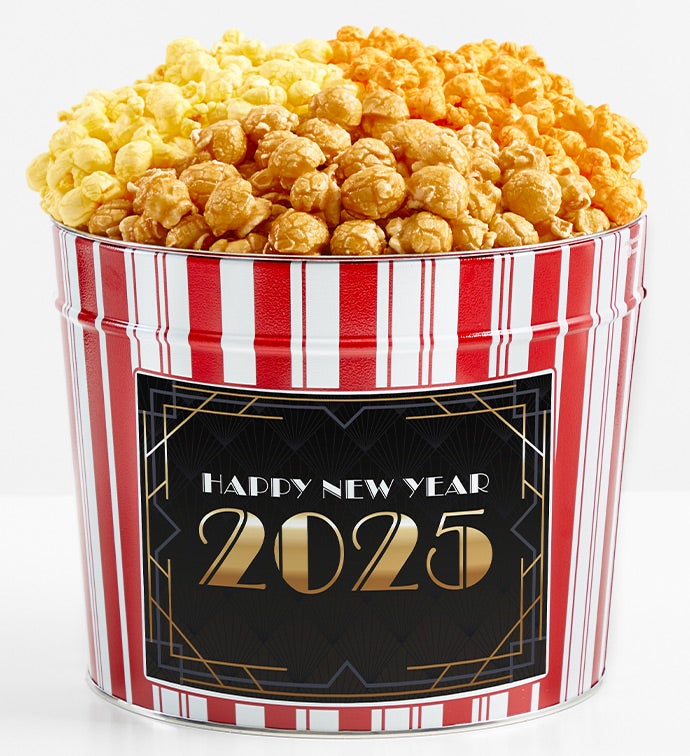 Tins With Pop® Art Deco Happy New Year 2025