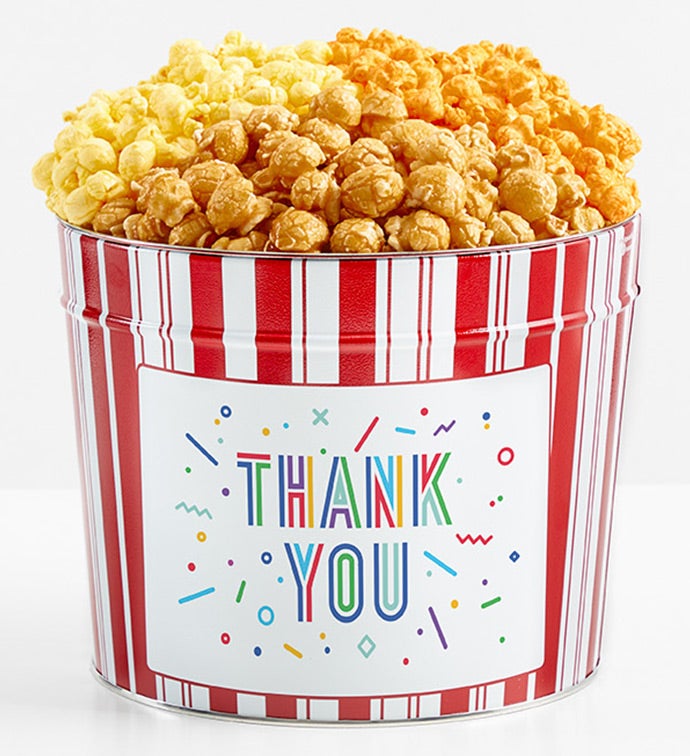 Tins With Pop&reg; Thank You Shapes