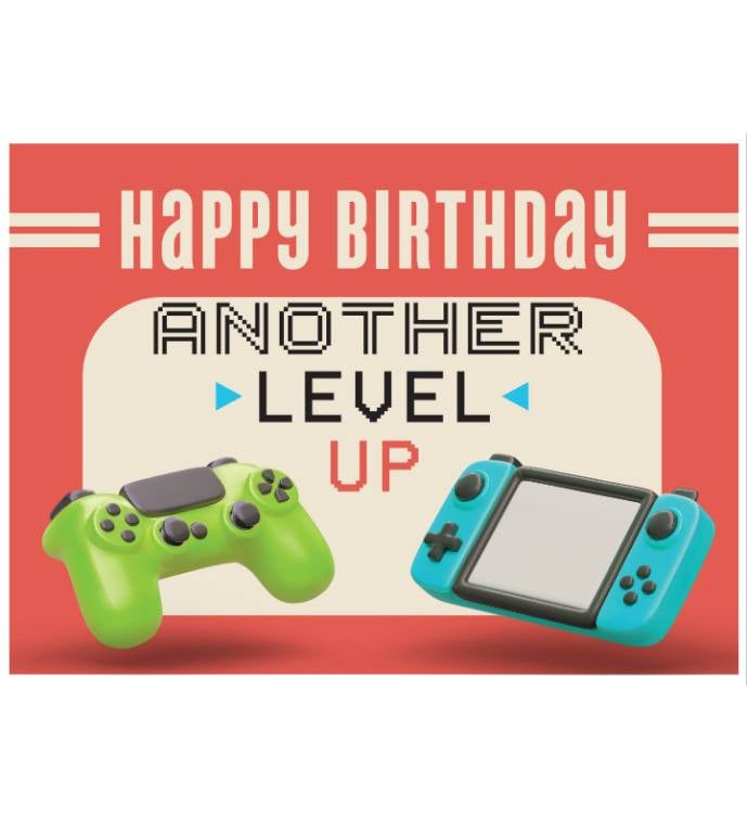 Cards With Pop® Happy Birthday Another Level Up