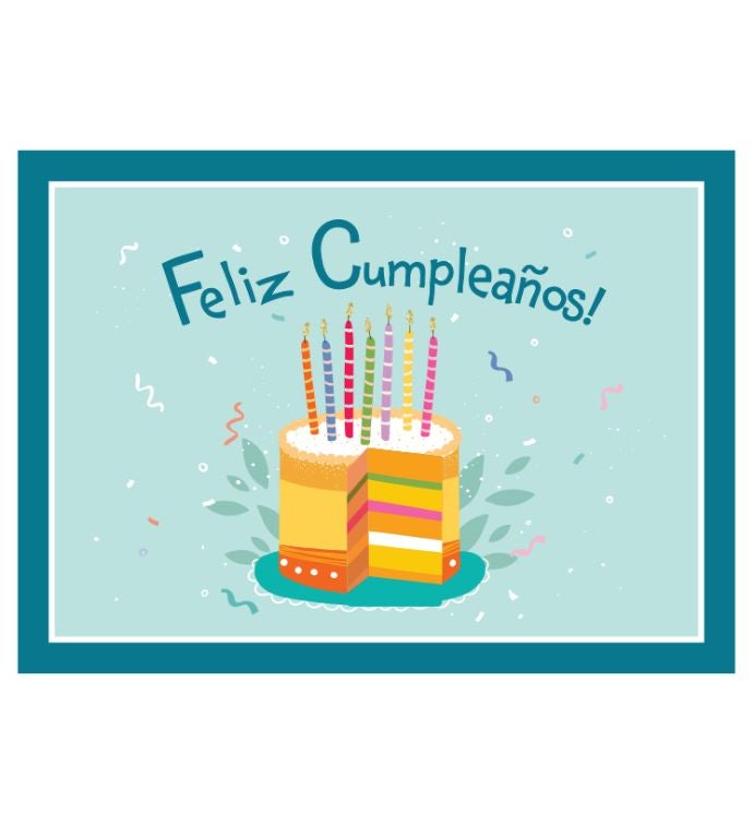 Cards With Pop® Feliz Cumpleanos 3 Flavor