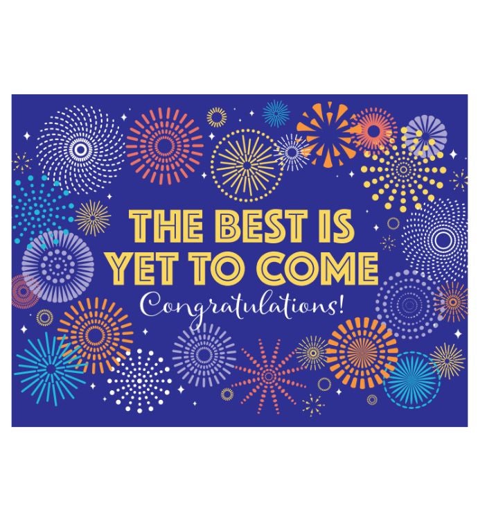 Cards With Pop® The Best Is Yet To Come Congratulations 3 Flavor