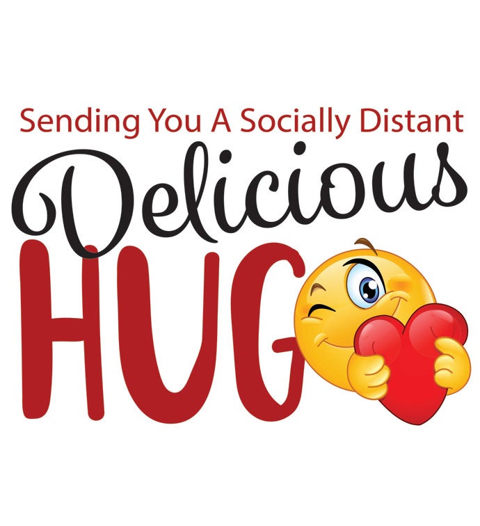 Tins With Pop® 4 Gallon Socially Distant Hug - Smile