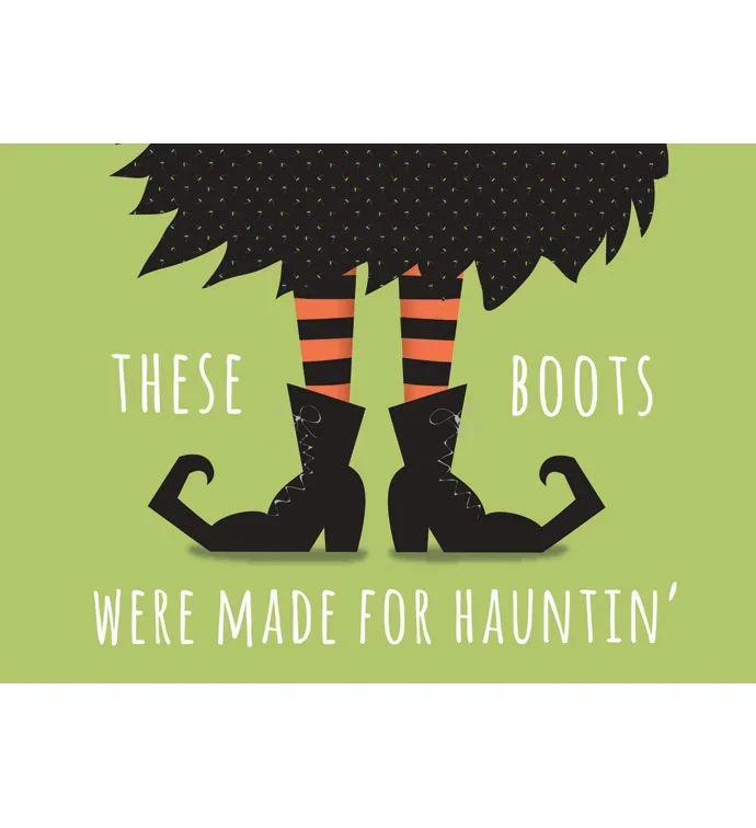 Packed With Pop® These Boots Were Made For Haunting