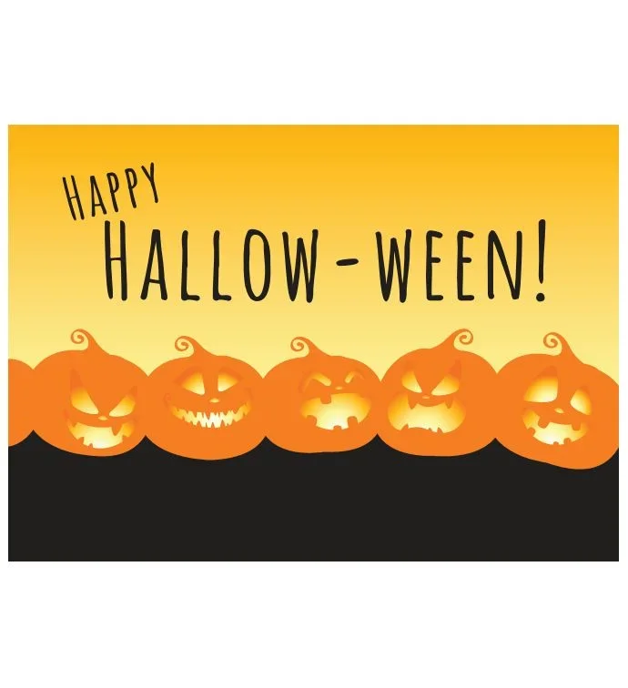 Tins With Pop® 3.5 Gallon Happy Halloween Pumpkins Ghostly Grins