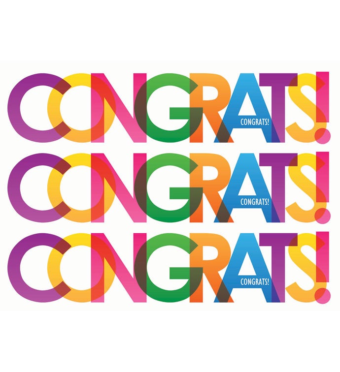 Cards With Pop® Bright Congratulations