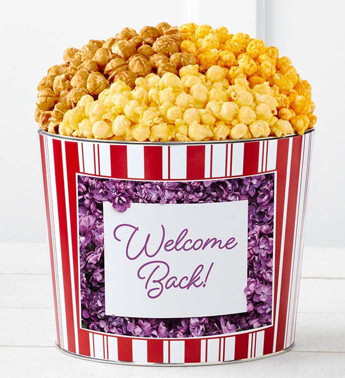 Tins With Pop® Welcome Back Flowers