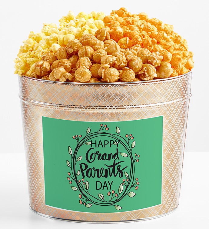 Tins With Pop® Happy Grandparents Day Floral