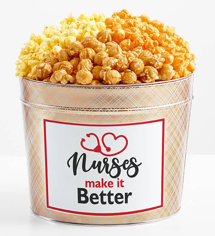 . Gallon Popcorn Tin Flavor