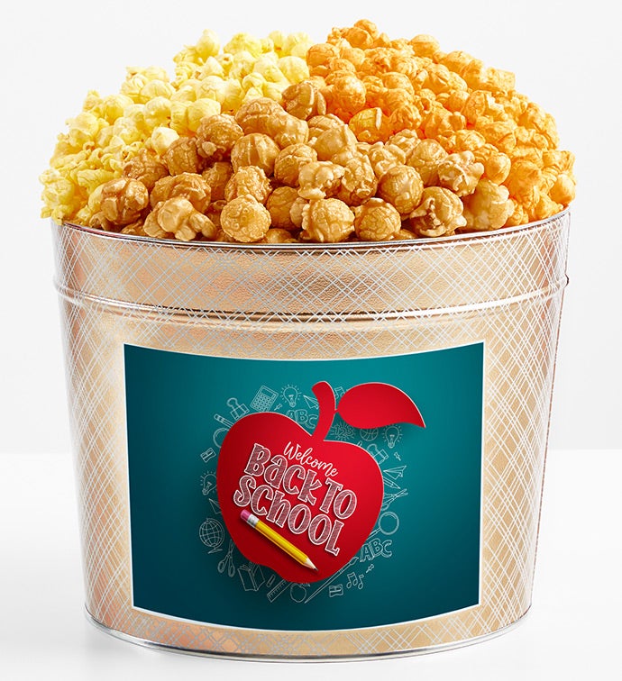 Tins With Pop® Welcome Back To School Red Apple