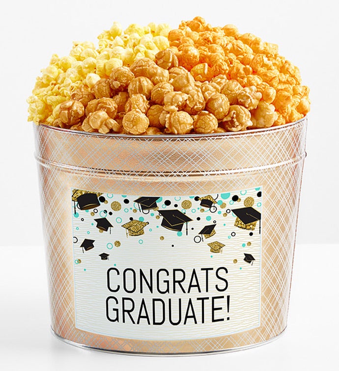 Tins With Pop® Congrats Graduate Caps