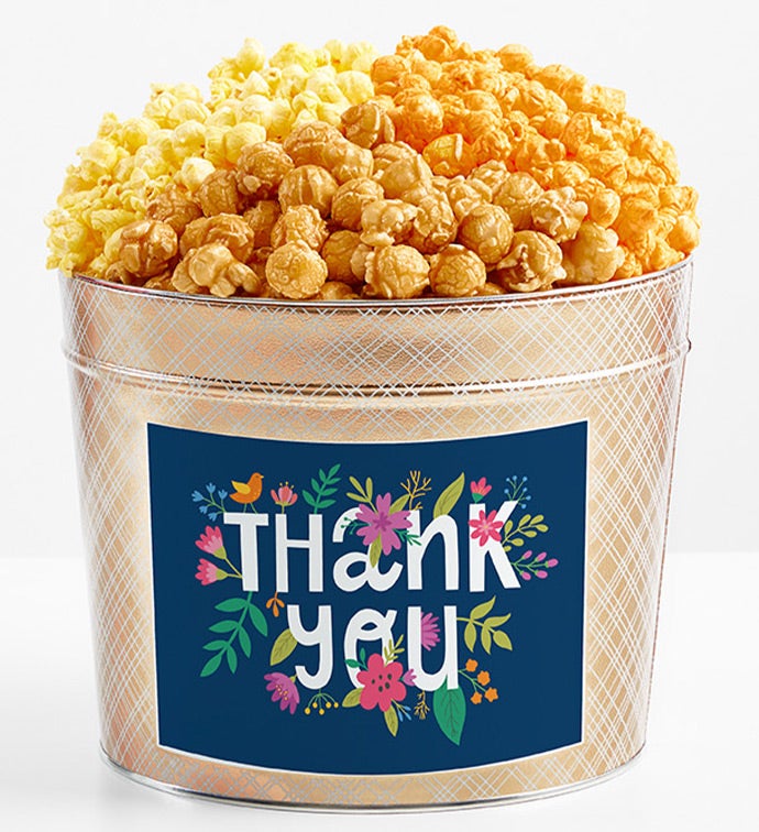 Tins With Pop&reg; Thank You Floral