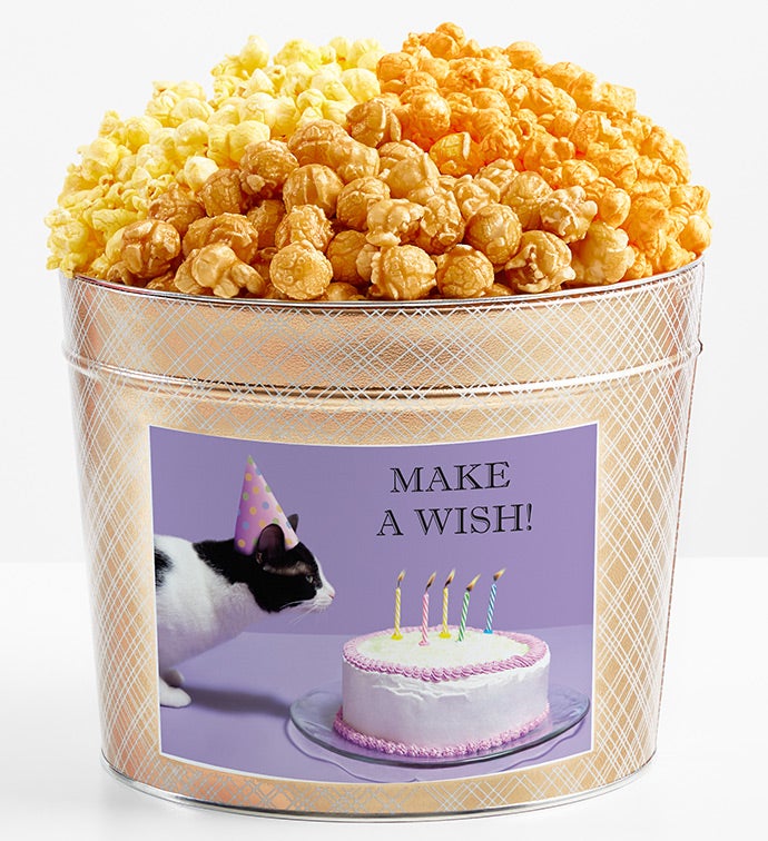 Tins With Pop&reg; Birthday Cat Cake