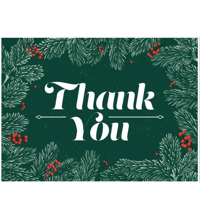 Cards With Pop® Thank You Holiday Evergreen