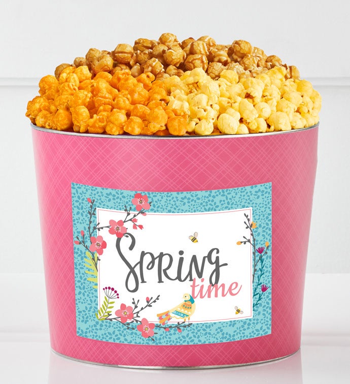 Tins With Pop® Springtime The Popcorn Factory