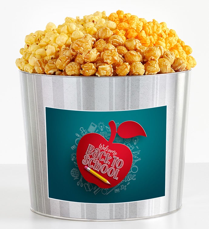 Tins With Pop® Welcome Back To School Red Apple