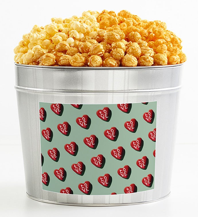 Tins With Pop&reg; Love Hearts