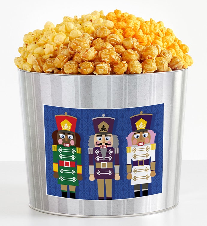 Tins With Pop® Nutcracker Cheer The Popcorn Factory