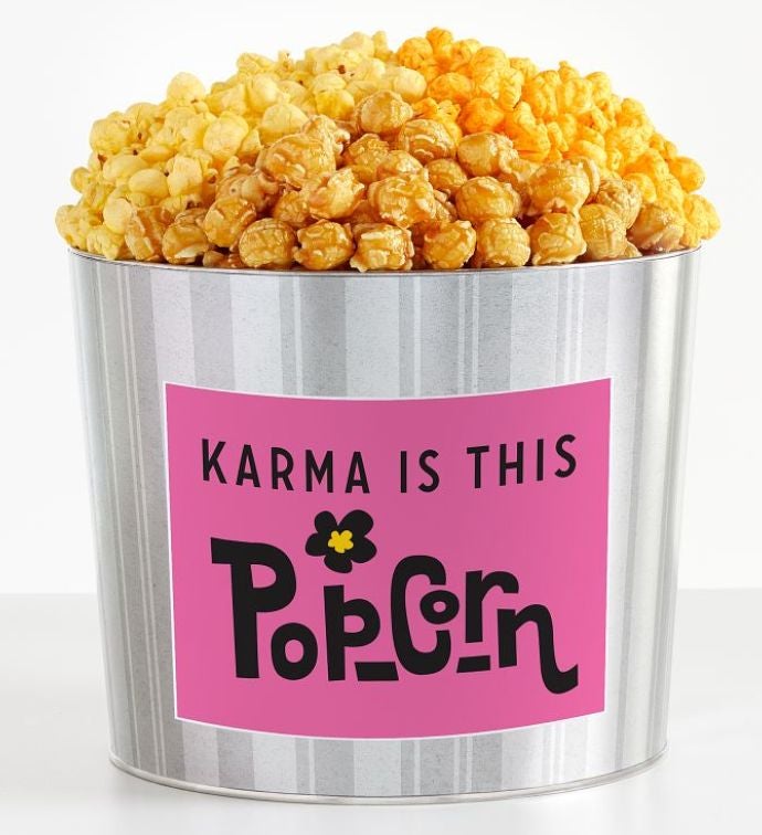 Tins With Pop® Karma Is This Popcorn