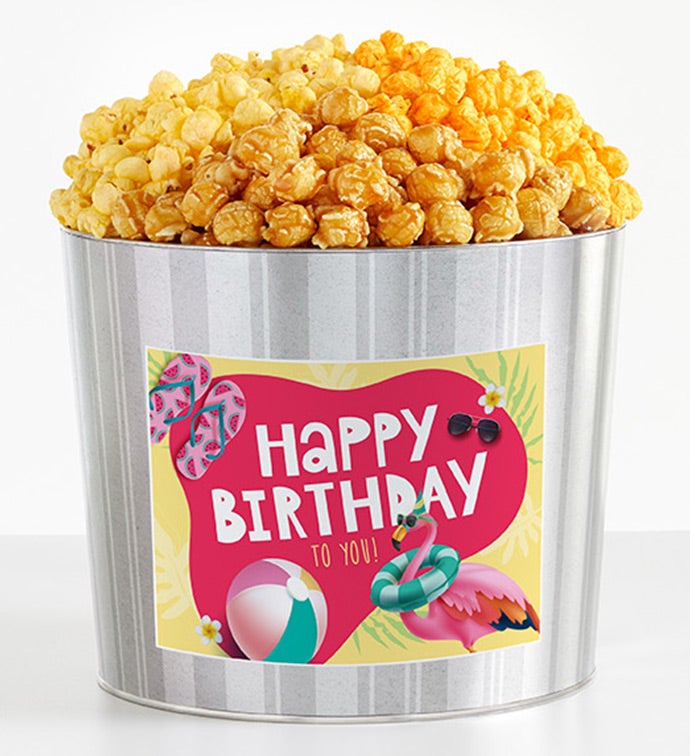 Tins With Pop® Happy Birthday Summertime 3 Flavor