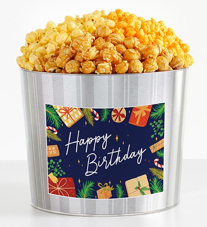 Tins With Pop® Happy Birthday Presents 3 Flavor