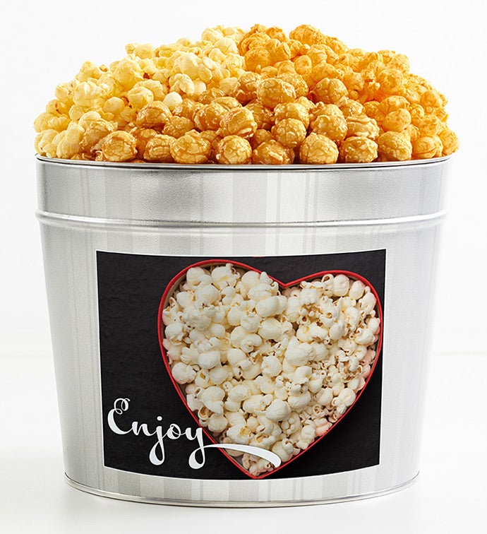 Tins With Pop® Enjoy Popcorn