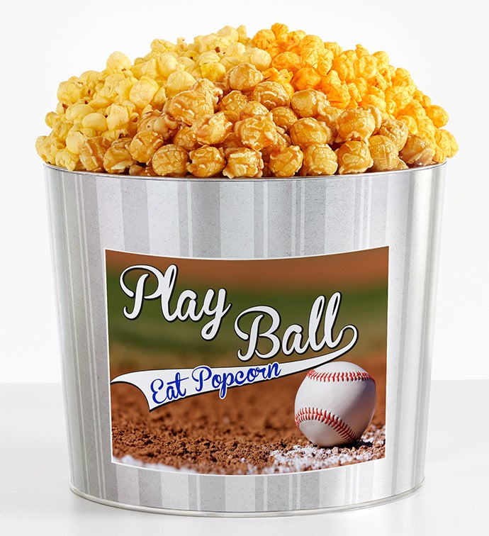 Tins With Pop® Play Ball Eat Popcorn