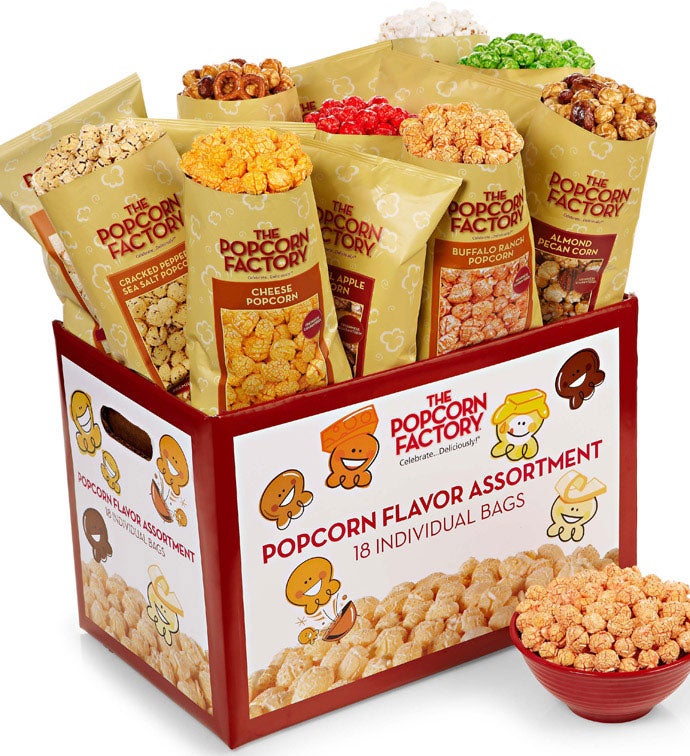 18 Pack Popcorn Sampler