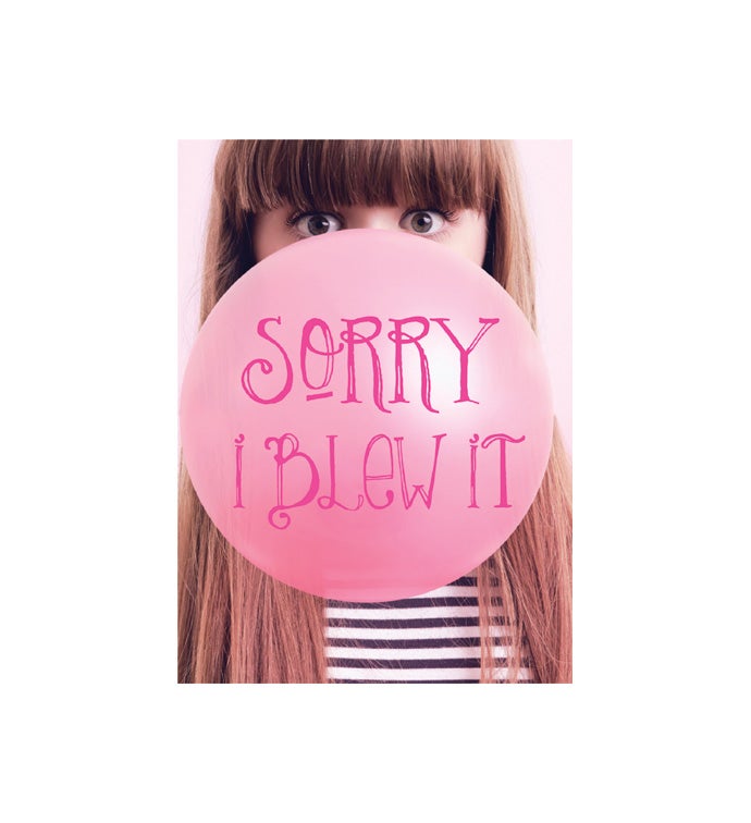 Cards With Pop® Sorry I Blew It