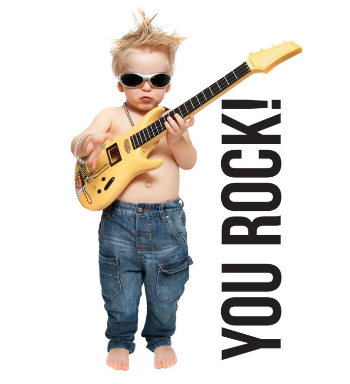 Cards With Pop® You Rock Kid