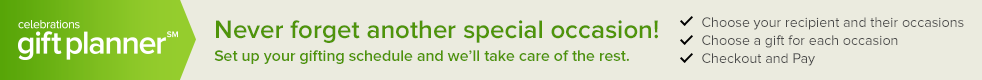 Celebrations Planner - Get your gift shopping done all at once!